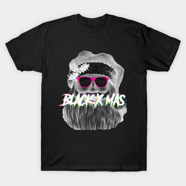 Merry black christmas T-Shirt by ZOO OFFICIAL